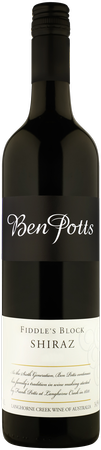 2018 Ben Potts Fiddle's Block Shiraz